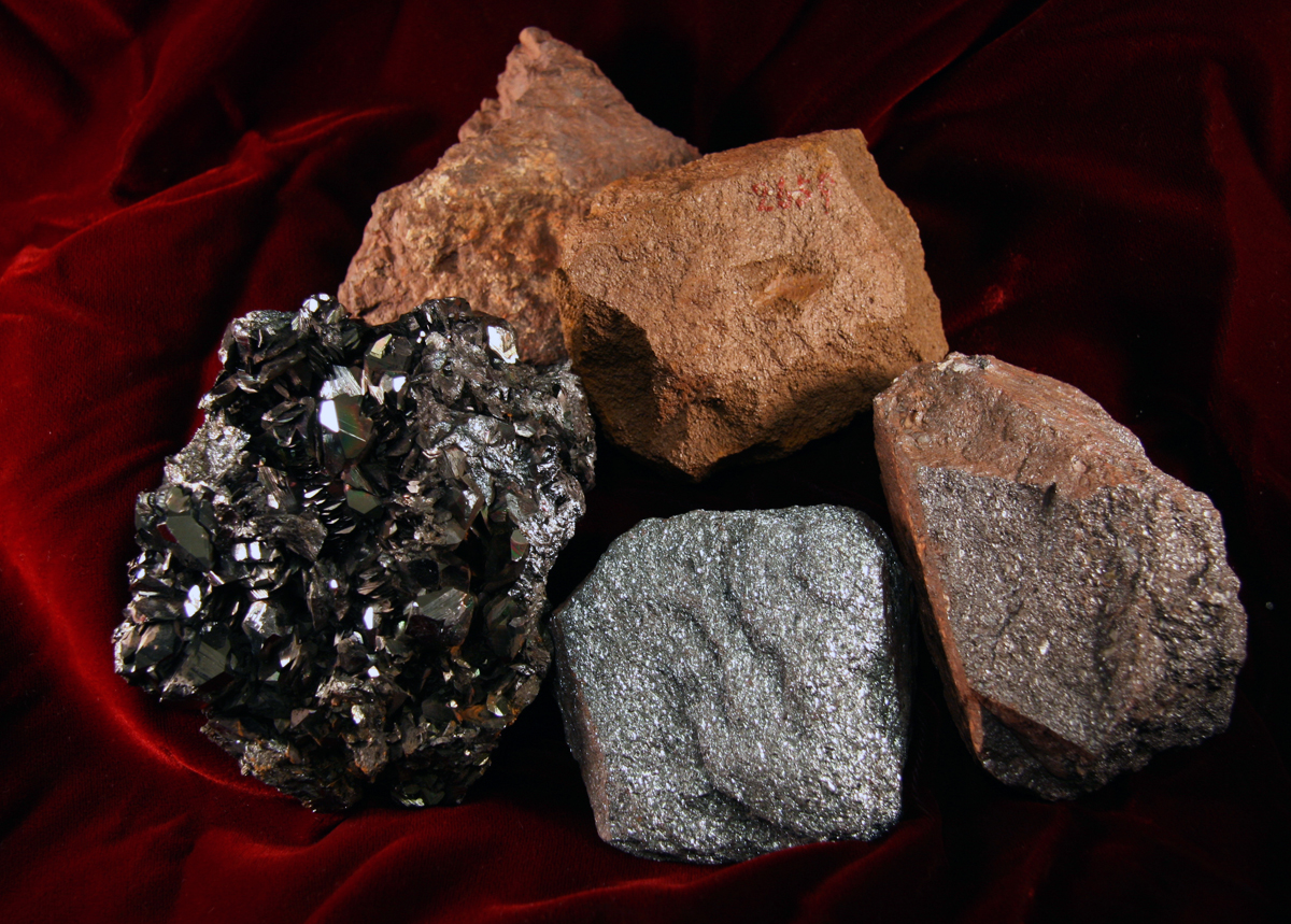 images of hematite samples